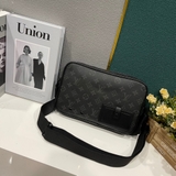 Túi đeo chéo Louis Vuitton Alpha Messenger Damier Graphite Canvas các mẫu size 26x17x5cm Like Auth on web fullbox bill thẻ