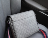 Túi cặp túi chéo Gucci họa tiết monogram logo GG size 25x22x5cm Like Auth on web fullbox box nam châm bill thẻ