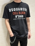 Áo phông T shirt Dsquared2 logo chữ Cell Block Like Auth on web