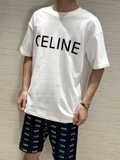 Áo phông T shirt Celine basic logo ngực Like Auth on web