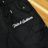Quần short ngố đùi nỉ Dolce Gabbana túi hộp logo thêu new 2024 Like Auth 1-1 on web
