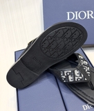 Dép tông xỏ ngón Dior họa tiết monogram logo tag Vàng new 2024 Like Auth on web fullbox bill thẻ