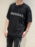 Áo phông T shirt Essentials Đen chữ nổi ngực Like Auth on web