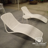 Ghế hồ bơi nhựa PP MTN3066 hiện đại đặt ngoài trời