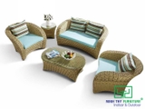 SOFA  MÂY NHỰA NGOÀI TRỜI MT172