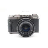 Máy Ảnh Fujifilm X-T100 + Kit 15-45mm (Bạc Xám)