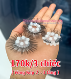 Vòng Đeo Silicon Có Lông Ngựa Vòng kép 2 Tầng