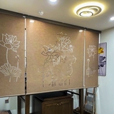 Rèm cuốn lọt sáng- Rèm khắc CNC