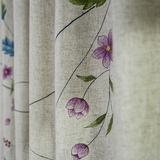 Rèm vải linen tự nhiên- Rèm cửa AH