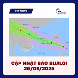 CẬP NHẬT BÃO BUALOI (OPONG) – 26/09/2025