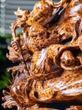TƯỢNG ĐẠT MA PHỤC LÂN - GỖ NU NGỌC AM