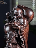 Tượng Di Lặc gỗ trắc mã 19660