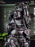 Tượng Di Lặc ngũ phúc gỗ tử đàn mã 16813