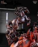 TƯỢNG NHẤT MÃ PHI THIÊN GỖ TRẮC