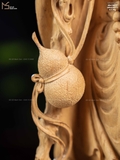 TƯỢNG ĐẠT MA SƯ TỔ - GỖ HOÀNG ĐÀN