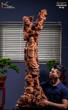 TƯỢNG ĐẠT MA HÀNG LONG PHỤC LÂN - GỖ SƯA