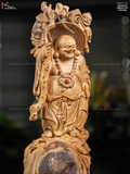 TƯỢNG DI LẶC - GỖ HOÀNG ĐÀN