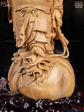 TƯỢNG DI LẶC - GỖ HOÀNG ĐÀN