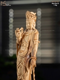 Tượng Phật Quan Âm hoàng đàn mã 18763