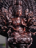 TƯỢNG GỖ PHẬT THIÊN THỦ THIÊN NHÃN - GỖ TRẮC
