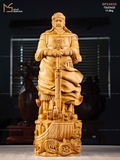 TƯỢNG TRẦN QUỐC TUẤN GỖ HOÀNG ĐÀN