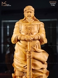 TƯỢNG TRẦN QUỐC TUẤN GỖ HOÀNG ĐÀN