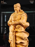 TƯỢNG TRẦN QUỐC TUẤN GỖ HOÀNG ĐÀN