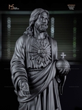 TƯỢNG CHÚA JESUS - GỖ MUN SỪNG KHÁNH HOÀ