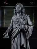 TƯỢNG CHÚA JESUS - GỖ MUN SỪNG KHÁNH HOÀ