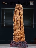 TƯỢNG PHẬT QUAN ÂM - GỖ HOÀNG ĐÀN