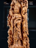 TƯỢNG PHẬT QUAN ÂM - GỖ HOÀNG ĐÀN