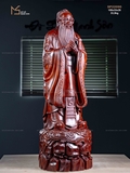 TƯỢNG KHỔNG TỬ - GỖ TỬ ĐÀN