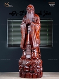 TƯỢNG KHỔNG TỬ - GỖ TỬ ĐÀN