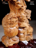 TƯỢNG ĐẠT MA SƯ TỔ - GỖ HOÀNG ĐÀN