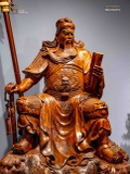 TƯỢNG QUAN CÔNG - GỖ CẨM VIỆT