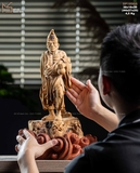 Tượng Tế Công hoàng đàn mã 18966