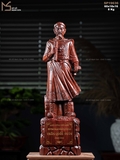 Tượng Trần Quốc Tuấn tử đàn mã 19636