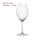 Ly rượu vang đỏ Bordeaux 600ml