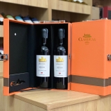 Hộp 2 chai rượu vang Pháp Leandre Bordeaux