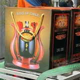 Rượu vang 1766 kệ gỗ