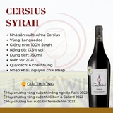Rượu vang Alma Cersius Syrah