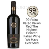 Rượu vang giordano Appassimento 99 point