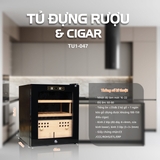 Tủ bảo quản xì gà 150 điếu.