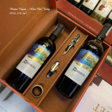 Hộp rượu vang 2 chai