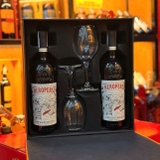 Sét 2 chai rượu vang Neroperso + 2 ly