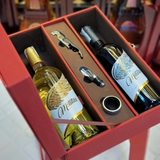 Hộp 2 chai rượu vang Militas