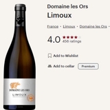 Rượu vang Domaine Les Ors Limoux Chardonnay