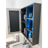 TC2059 - Tủ chậu nhựa PVC, mặt đá chống xước, chậu sứ âm. kích thước 50x60cm