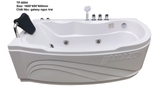TP8004 - BỒN TẮM MASSAGER HÌNH QUẢ XOÀI 1 GỐI 3 MẶT YẾM 