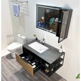 TỦ CHẬU NHỰA MẶT ĐÁ CHỐNG XƯỚC CHẬU SỨ ÂM TC2061